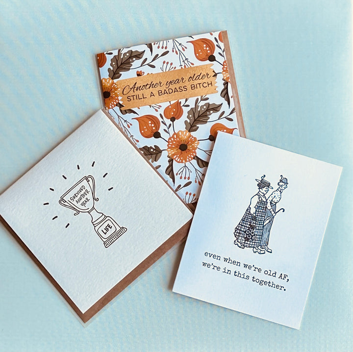 Birthday Bundle | 3 Funny & Honest Birthday Cards